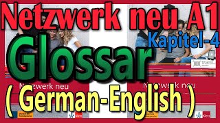 Netzwerk Neu A1 Glossar Kapitel 4 Guten Appetit [upl. by Eadnus]