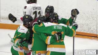 PJHL  Paris Titans vs Hespeler Shamrocks [upl. by Adlog]