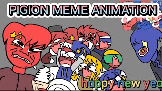 HAPPY NEW YEAR GOODBYE 2022 HELLO 2023  STRESS ANIMATION  PIGEON MEME ANIMATION [upl. by Wes]