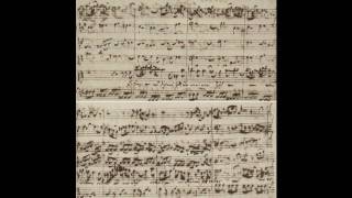 Bach Manuscript  Matthaeus Passion  39 [upl. by Libbi]