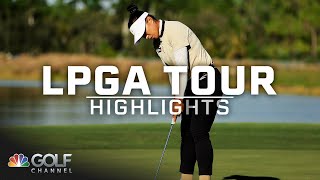 LPGA Tour Highlights CME Group Tour Championship Final Round  Golf Channel [upl. by Wildermuth]