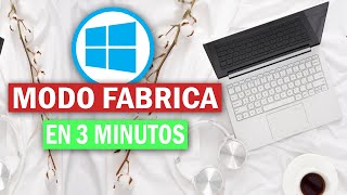 Como RESTABLECER WINDOWS 10 De FABRICA 2024 [upl. by Onailerua]