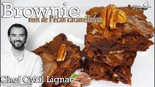 La meilleure recette de brownie aux noix de pécan caramélisées de cyril lignac [upl. by Thad549]