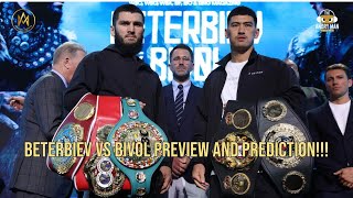 ARTUR BETERBIEV VS DMITRY PIVOL UNIDISPUTED LIGHTHEAVYWEIGHT PREVIEW AND PREDICTION [upl. by Sylvia]