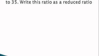 Ratios rates and Proportions  Reduce Ratios [upl. by Sibelle]