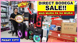 MAS MURA PA SA MURA DITO SA RAON SA PASAY DIRECT BODEGA SALE NG MGA ELECTRONICS APPLIANCES ATBP [upl. by Coffin214]