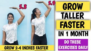 Grow Taller Fast In 1 Month  Boost Height With These Effective Yoga Asanas  growtaller [upl. by Viv]