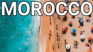 🇲🇦 AGADIR MOROCCO AGADIR BEACH WALKING TOUR EXPLORE MOROCCOS COASTAL PARADISE 4K HDR [upl. by Delamare605]