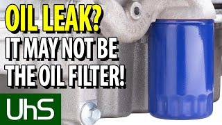 Oil Filter Adapter Leaks  Maintenance Minute [upl. by Ram]