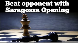 Saragossa Opening chess । Saragossa Opening । best checkmate move । chess tricks । The Master Tricks [upl. by Joelly630]