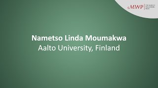 MWP Young Researchers’ Program 2024  Nametso Linda Moumakwa [upl. by Pilif]