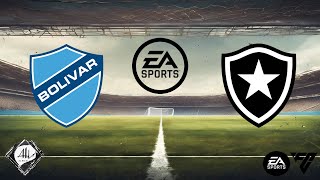 Bolívar x Botafogo  Jogo Amistoso  EA FC [upl. by Marnie]