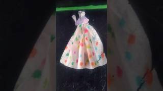 Tissue paper craft ideas for kids paper doll craft shorts viral shorts [upl. by Arley39]