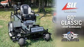 Review of Dixie Chopper Classic CL3560KW 60quot Zero Turn Mower 35HP Kaw  sleequipment lawncare [upl. by Rayner]