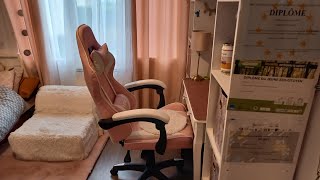 Comment monter un fauteuil de bureau gamingergonomique [upl. by Nahsab693]