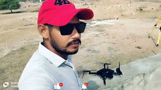 Drone Mapping with DGPS GCP points contour level hill area Lalitpur Jhansi [upl. by Eelaras]