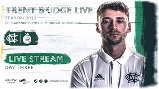 LIVE STREAM  Day 3  Nottinghamshire vs Middlesex  County Championship [upl. by Miuqaoj893]