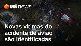 Vinhedo novas vítimas do acidente de avião da Voepass são identificadas velórios acontecem no PR [upl. by Parcel415]