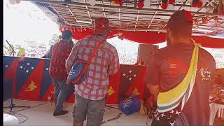 Tribesmen bandlive performance MOPEYAHTABUBIL INDEPENDENCE CELEBRATION 2024 music PNG [upl. by Yalahs155]