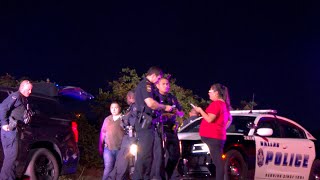 Grand Prairie Police Chase Ends In Dallas on Merrifield Drive [upl. by Aliam]