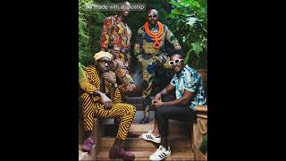 Sauti sol ft Patoranking  Melanin slowed and reverbed [upl. by Haerle]