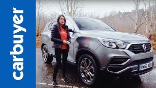 SsangYong Rexton SUV 2018 indepth review  Carbuyer [upl. by Eelnyl]