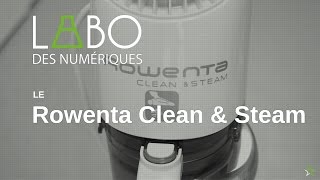 Test de laspirateur balai Rowenta Clean amp Steam [upl. by Adda]