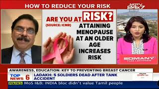 NDTV 24x7 Breast Cancer Awareness  symptoms early detection treatment amp fertility preservation [upl. by Nirrej]