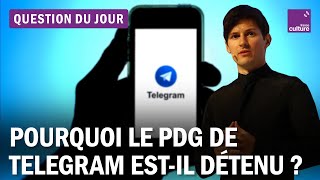 Telegram  comment comprendre larrestation de Pavel Durov [upl. by Brice524]