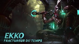 PROJECT Ekko Skin Spotlight  League of Legends [upl. by Aronel]