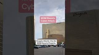 Borgata Atlantic City Cyber Attack at MGM Resorts 9132023  Indy 💙 Atlantic City NJ [upl. by Gipson]