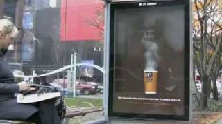 Street Marketing McDonalds  Café gratis [upl. by Bushey]