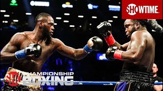 Deontay Wilder KO Bermane Stiverne in Round 1  SHOWTIME CHAMPIONSHIP BOXING [upl. by Acinna]