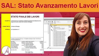 SAL  Stato Avanzamento Lavori [upl. by Ttihw]