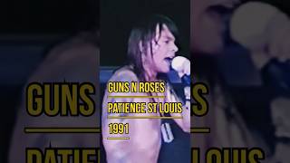 Guns n Roses patience live St Louis 1991 gunsnroses slash axlrose live [upl. by Etienne]