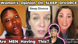 Womens Opinion On SLEEP DIVORCE  Are MEN Having This sleepdivorce [upl. by Eisinger]