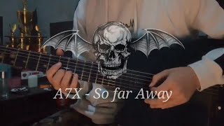 Avenged Sevenfold  So Far Away  cover full instrument [upl. by Llerraf271]