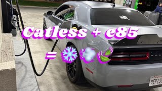 Dyno Results 64L Hemi Scat e85 Tuned Sound ClipsPulls  Mods  Results  Loudest Scat [upl. by Ycnay]