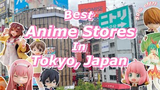 MUST Go To Anime Stores In Japan 🇯🇵  Unboxing Anime Merchandise And Figures [upl. by Yup]