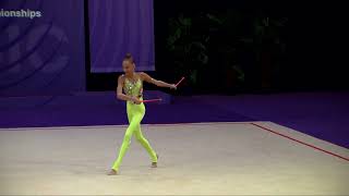 RAZOKAITE Skaiste LTU  2023 Rhythmic Junior Worlds Qualifications CL Individual [upl. by Seaman]