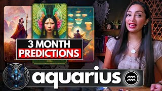 AQUARIUS 🕊️ quotYour Lifes Biggest Change Is About To Take Placequot ✷ Aquarius Sign ☽✷✷ [upl. by Lavro]