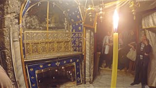 Exact Place Jesus Was Born The Church of the Nativity in Bethlehem [upl. by Fridell990]