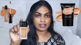 foundation concealer for dusky skin tone shades Malayalam YouTuber  malayalam beauty videos [upl. by Prue127]