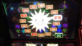 Gewinnen am Geldspielautomat Extremes Ballern bis 4€ pro Spin Merkur Magie mit ACTION GAMES [upl. by Falda881]