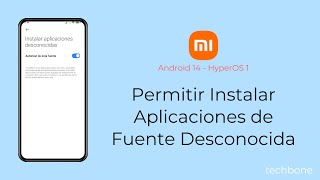 Permitir Instalar Aplicaciones de Fuente Desconocida  Xiaomi Android 14  HyperOS 1 [upl. by Aiak941]