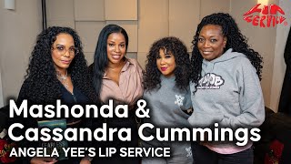 Lip Service  Cassandra Cummings amp Mashonda talk dating in your 40s being blackballed bad credit [upl. by Lebazej]