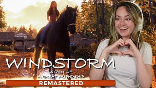 NEW STUNNING HORSE GAME Windstorm Remastered  Pinehaven [upl. by Amaty]