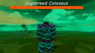 100 alien smash Highbreed colossus [upl. by Acisse]