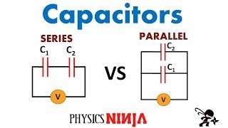 Capacitors in Series and in Parallel [upl. by Atnuahs943]