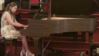 Alexandra Sokolov plays Gramophone Waltz by E Doga and Bagatelle No 9 in A Minor by Beethoven [upl. by Ttimme]